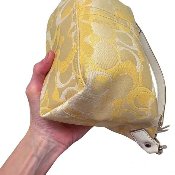 Coach vintage y2k yellow optic c mini bag RARE - Picture 7 of 12